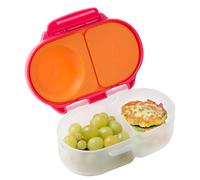 b.box Boite à Collation | Mini Boîte à Déjeuner | Boite à Goûter Enfant avec 2 Compartiments | Idéal pour les Tout-Petits et les Enfants | Peut Contenir un Fruit Entier | Sans BPA