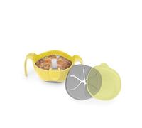 b.box Bol Enfant + Paille | Bol à Snacks 3 en 1 avec Couvercle, Gobelet Avec Paille pour les Balades, Bol à Céréales | Passe au Lave-Vaisselle et au Micro-Ondes | 250 ml