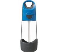 b.box Bottle with Straw gourde avec paille Blue Gray 1 pcs