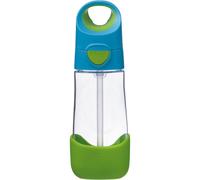 b.box Bottle with Straw gourde avec paille Blue Green 1 pcs