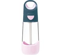 b.box Bottle with Straw gourde avec paille Indigo Pink 1 pcs