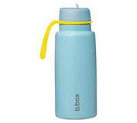 b.box Bouteille Isotherme à Capuchon Rabattable de 1 L | Acier Inoxydable Isolant Triple Couche | Conserve les Boissons Froides Jusqu'à 46 Heures | 1 L
