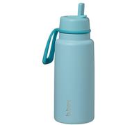 b.box Bouteille Isotherme à Capuchon Rabattable de 1 L | Acier Inoxydable Isolant Triple Couche | Conserve les Boissons Froides Jusqu'à 46 Heures | 1 L