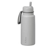 b.box Bouteille Isotherme à Capuchon Rabattable de 1 L | Acier Inoxydable Isolant Triple Couche | Conserve les Boissons Froides Jusqu'à 46 Heures | 1 L