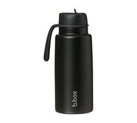 b.box Bouteille Isotherme à Capuchon Rabattable de 1 L | Acier Inoxydable Isolant Triple Couche | Conserve les Boissons Froides Jusqu'à 46 Heures | 1 L