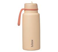 b.box Bouteille Isotherme à Capuchon Rabattable de 1 L | Acier Inoxydable Isolant Triple Couche | Conserve les Boissons Froides Jusqu'à 46 Heures | 1 L
