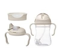 b.box Coffret avantage 3 en 1 pour tout-petits | Une tasse, trois couvercles pour accompagner l’hydratation des bébés et jeunes enfants. Sans BPA, compatible lave-vaisselle | Dès 4 mois | 240 ml