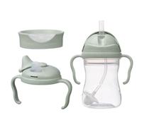 b.box Coffret avantage 3 en 1 pour tout-petits | Une tasse, trois couvercles pour accompagner l’hydratation des bébés et jeunes enfants. Sans BPA, compatible lave-vaisselle | Dès 4 mois | 240 ml
