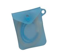b.box Étui de Voyage avec Paille en Silicone | Set avec Paille Flexible, Longue, Réutilisable et Brosse de Nettoyage | Lavable au Lave-Vaisselle, Adapté aux Enfants | Pochette de Voyage