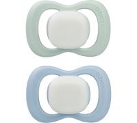 B.Box Glow 0-6m tétine Sky/Sage 2 pcs