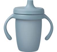 B.Box Gobelet en silicone avec bec verseur bleu clair