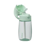 b.box Gourde pour Enfant Junior | Gourde à Paille pour Enfant à Prise Facile et Couvercle Antifuite | Gourde pour Fille et Garçon | Adaptée aux Enfants, Paille en Silicone à Écoulement Libre | 380 ml