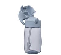 b.box Gourde pour Enfant Junior | Gourde à Paille pour Enfant à Prise Facile et Couvercle Antifuite | Gourde pour Fille et Garçon | Adaptée aux Enfants, Paille en Silicone à Écoulement Libre | 380 ml