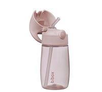 b.box Gourde pour Enfant Junior | Gourde à Paille pour Enfant à Prise Facile et Couvercle Antifuite | Gourde pour Fille et Garçon | Adaptée aux Enfants, Paille en Silicone à Écoulement Libre | 380 ml