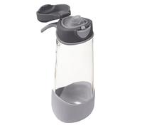 b.box Gourde Sport à Bec | Bouteille d'Eau à Préhension Facile et Couvercle Étanche | Design Moderne et Cool Adapté aux Enfants, Inclinez et Sirotez | 600 ml