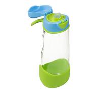 b.box Gourde Sport à Bec | Bouteille d'Eau à Préhension Facile et Couvercle Étanche | Design Moderne et Cool Adapté aux Enfants, Inclinez et Sirotez | 600 ml