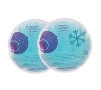 b.box Grande Poche de Glace | Poche de Froid Réutilisable pour Sac à Déjeuner, pour Bobos d'Enfants | Gel Sûr | Housse en Tissu Absorbant Incluse | Lot de 2