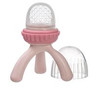 b.box Grignoteuse Bébé en Silicone | Base avec Trépied Facile à Tenir | Tétine Grignoteuse Bébé Parfaite pour Aliments Frais ou Congelés | Capuchon Inclus pour les Sorties | À Partir de 4 mois
