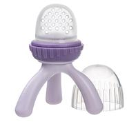b.box Grignoteuse Bébé en Silicone | Base avec Trépied Facile à Tenir | Tétine Grignoteuse Bébé Parfaite pour Aliments Frais ou Congelés | Capuchon Inclus pour les Sorties | À Partir de 4 mois
