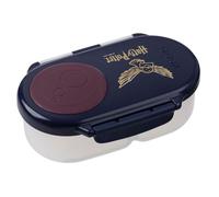 b.box Harry Potter by Mini boîte à sandwich pour enfants avec compartiments | Boîte à bento 2 compartiments anti-fuite | Boîte à repas pour plats et collations | Espace pour fruits entiers | Sans BPA