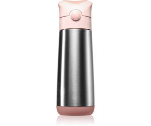 b.box Insulated Drink Bottle bouteille isotherme avec paille Blush Crush 1 pcs