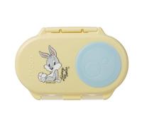 b.box Looney Tunes Mini boîte à déjeuner pour enfants avec compartiments - Boîte à bento, 2 compartiments anti-fuite - Boîte à déjeuner pour plats et collations - Espace pour fruits entiers - Sans BPA