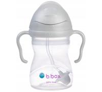 b.box Mug avec paille gris 240 ml