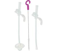 B.Box Replecement Straws + Cleaner paille en silicone 3 pcs