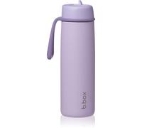 B.Box Stainless Steel Thermos Bottle bouteille isotherme avec paille Lilac Love 690 ml