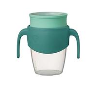 b.box Tasse 360 | Tasse d'Apprentissage Bébé avec Rebord en Silicone | Mécanisme de Verrouillage Anti-Déversement Pratique en Balades | Passe au Lave-Vaisselle | 250 ml