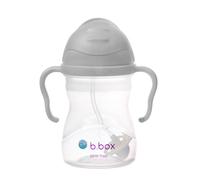 b.box Gobelet d'apprentissage pour tous les angles | Flip Top | Paille lourde, poignée, anti-fuite | Sans BPA et passe au lave-vaisselle | À partir de 6 mois | 240 ml