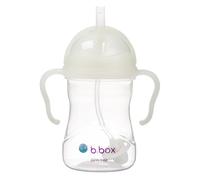 b.box Tasse d'Apprentissage Bébé | Pour Boire Quel que Soit l'Angle | Couvercle Rabattable, Gobelet avec Paille, Prise en Main Facile | Sans BPA, Passe au Lave-Vaisselle | Dès 6 Mois | 240 ml