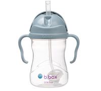 b.box Tasse à Paille Lestée | Pour Boire Quel que Soit l'Angle | Couvercle Rabattable, Gobelet avec Paille, Prise en Main Facile | Sans BPA, Passe au Lave-Vaisselle | Dès 6 Mois | 240 ml