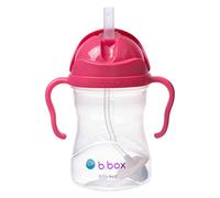 b.box Tasse à Paille Lestée | Pour Boire Quel que Soit l'Angle | Couvercle Rabattable, Gobelet avec Paille, Prise en Main Facile | Sans BPA, Passe au Lave-Vaisselle | Dès 6 Mois | 240 ml