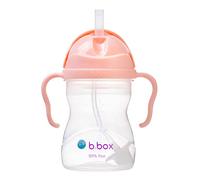 b.box Tasse à Paille Lestée | Pour Boire Quel que Soit l'Angle | Couvercle Rabattable, Gobelet avec Paille, Prise en Main Facile | Sans BPA, Passe au Lave-Vaisselle | Dès 6 Mois | 240 ml
