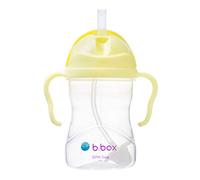 b.box Tasse d'Apprentissage Bébé | Pour Boire Quel que Soit l'Angle | Couvercle Rabattable, Gobelet avec Paille, Prise en Main Facile | Sans BPA, Passe au Lave-Vaisselle | Dès 6 Mois | 240 ml