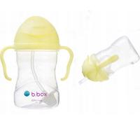 b.box Tasse d'Apprentissage Bébé | Pour Boire Quel que Soit l'Angle | Couvercle Rabattable, Gobelet avec Paille, Prise en Main Facile | Sans BPA, Passe au Lave-Vaisselle | Dès 6 Mois | 240 ml