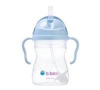 b.box Tasse d'Apprentissage Bébé | Pour Boire Quel que Soit l'Angle | Couvercle Rabattable, Gobelet avec Paille, Prise en Main Facile | Sans BPA, Passe au Lave-Vaisselle | Dès 6 Mois | 240 ml