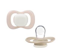 b.box Tétine Phosphorescente Taille 2 | En silicone | Phosphorescente | 6 Mois et Plus | Tétine et Collerette Symétriques en Silicone | Sans BPA (Lot de 2)