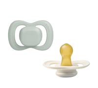 b.box Tétine Taille 1 | En Latex de Caoutchouc Naturel | Téterelle Ronde | Tétine 0-6 Mois (Lot de 2)