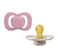 b.box Tétine Taille 1 | En Latex de Caoutchouc Naturel | Téterelle Ronde | Tétine 0-6 Mois (Lot de 2)