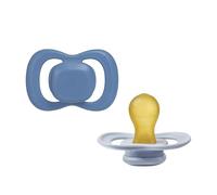 b.box Tétine Taille 2 | En Latex de Caoutchouc Naturel | Téterelle Ronde | Tétine 6 Mois et Plus (Lot de 2)