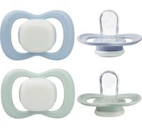 B.Box tétines silicone 0-6m 2 pièces Glow sky/sage