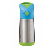 B.Box Thermos Mini bouteille isotherme avec paille Blue 350 ml