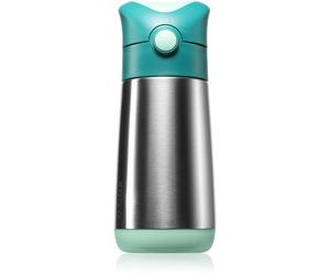 B.Box Thermos Mini bouteille isotherme avec paille Emerald Forest 350 ml