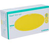 B. Braun Vasco® Gants d'examen nitrile light - XS / Bleu | Paquet (100 pièces)