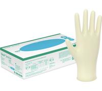 B. Braun Vasco Sensitive Gants d'examen non poudrés en latex naturel 100 pièces taille 7-8 moyen
