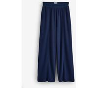 B by Ted Baker B by Ted Baker Navy Crinkle Texture Wide Leg Trousers