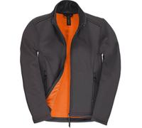 B&C - "ID.701" Veste softshell pour femmes BC5371 (XXL) (Gris foncé)