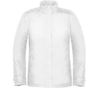 B&C Real+ - Veste coupe-vent imperméable - Femme (XS) (Blanc) - UTBC2003 Blanc